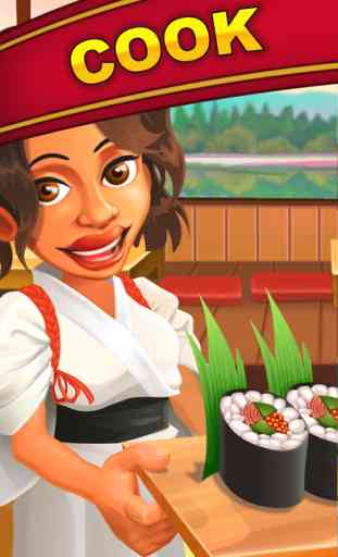 Food Court Sushi Fever 2: Japanese Cooking Chef 1