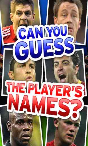 Football Quiz - UK Soccer Players Faces Game (FREE Version) 1