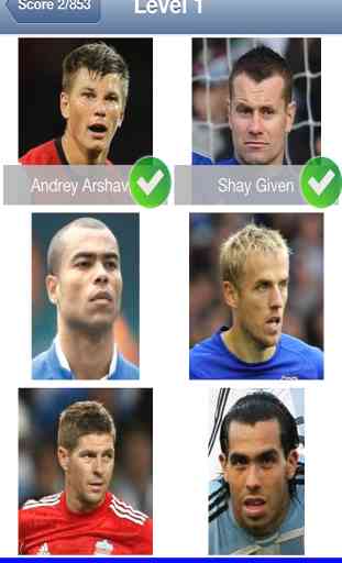 Football Quiz - UK Soccer Players Faces Game (FREE Version) 2