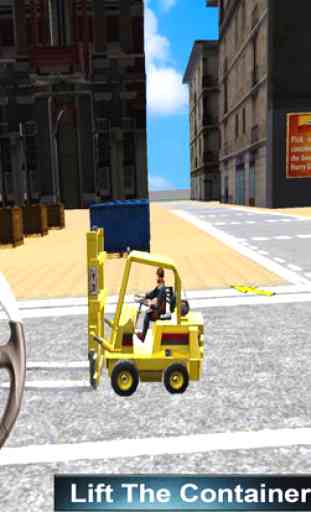 Forklifter Simulator 2016 : Container Cargo Lifter 4