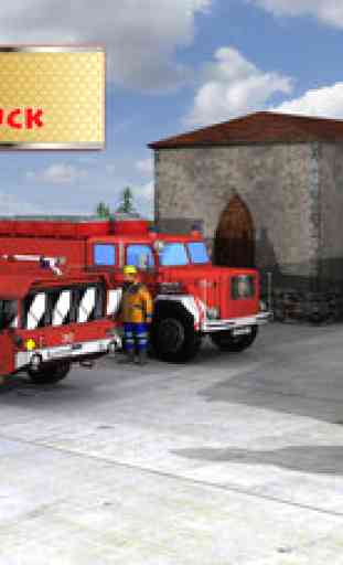 Pompier Truck Simulator - Rescue 911 conduite 2