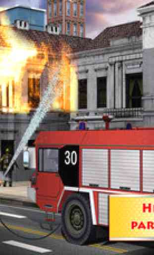 Pompier Truck Simulator - Rescue 911 conduite 4