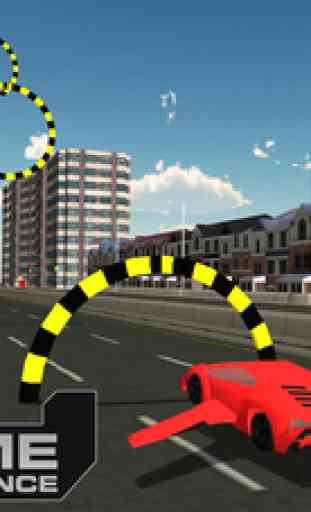 Vol simulateur voiture - extrême vol jeu de test 2