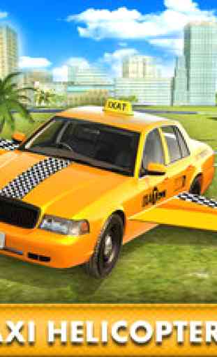 Yellow Taxi Cab vol Flight Simulator F 16 Carnage 3