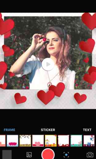 Free Video Lovely Frame - photo montage video, videos editor with stikers gratuit 1