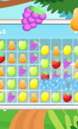 Fruit Tirer Match 3 Puzzle Jeux - conseil magie jeu relaxant apprentissage pour les enfants de 5 ans gratuit 3