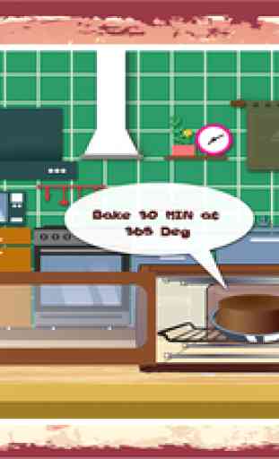 Gâteau de Fudge maker - cuire de délicieux gâteaux dans ce jeu chef de cuisine pour les enfants 4