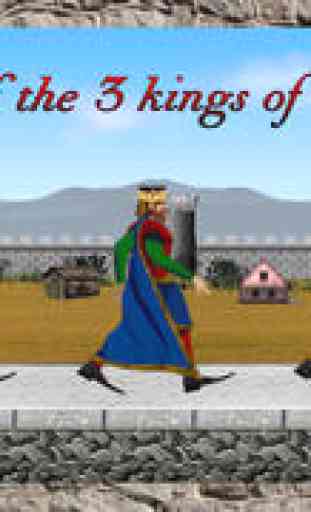 Jeu de Couronnes: La Quête du 3 Kings qui veulent Règles du Royaume - Free Edition 2