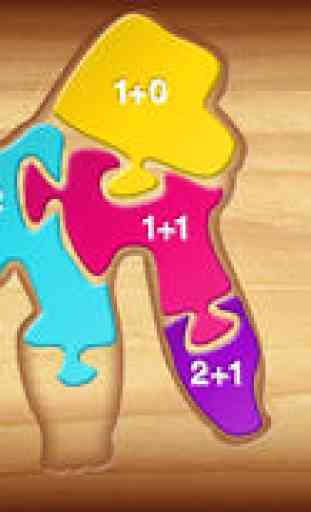 Puzzles gratuits pour enfants - App gratuite en français - Jeu gratuit pour apprendre à compter 3
