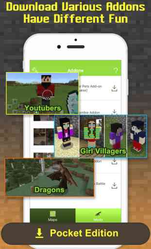 Addons & Cartes - app gratuite for Minecraft PE 1