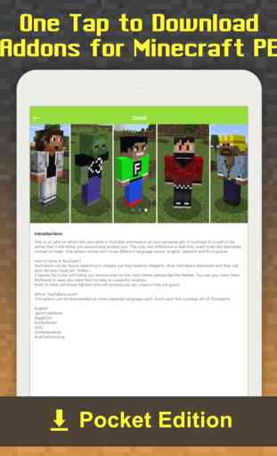 Addons & Cartes - app gratuite for Minecraft PE 4