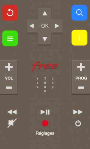 Freemote Télécommande Freebox Free 2