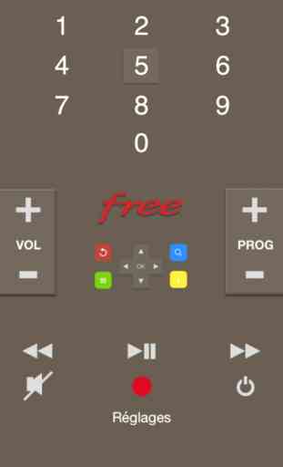 Freemote Télécommande Freebox Free 3