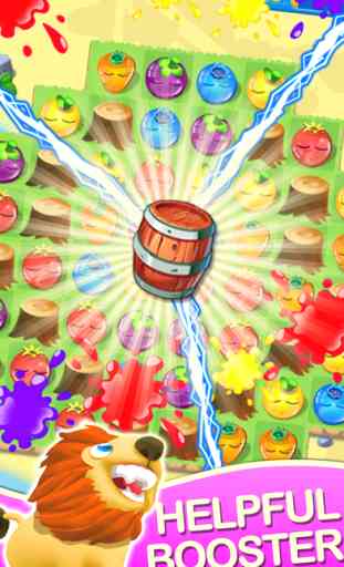 Fruit Pop Sky Journey - Splash Puzzle Game 3