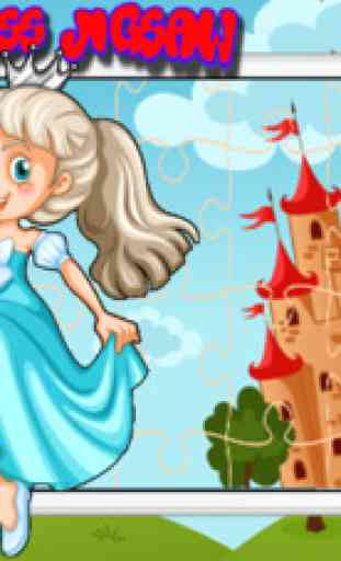 Gratuit Jeu Jigsaw Princess Petite Pour enfants 2