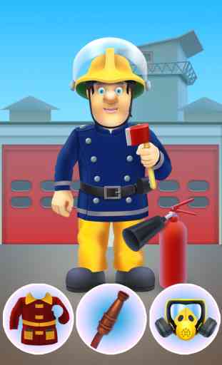 Policier Fun / Pompier S'habiller jeu pour les enfants 2