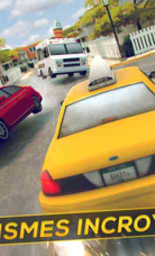 Taxi Chauffeur Extrême Jeu de Voiture de Course 3D Gratuit 3