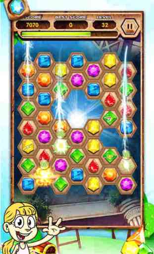 Gem Jewel Quest Adventure II - The Best Edition Diamond Crush Puzzle Addicting Games 4
