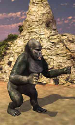 Gorilla Attaque Simulator 2016 - Foncer and Conquer comme African King Kong 1