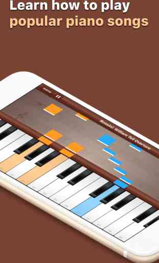 Grand Piano - Apprenez à jouer des chansons populaires sur un clavier de piano complet avec des sons et un métronome personnalisés 1