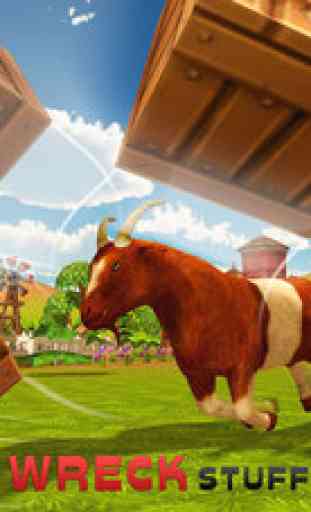 Goat Simulator 3D - A Goats Rampage Dans la ville 2