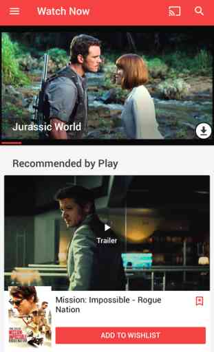 Google Play Films et séries 1