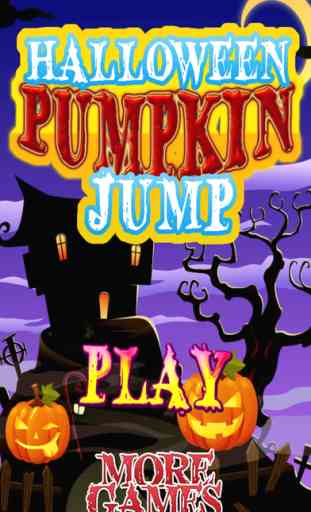 Citrouille d'Halloween sauter – Trick or treat avec la fête d'Halloween et mouche aventure jeu 1