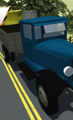 Escalade colline camion essence - Pilote cargaison camion dans ce jeu simulateur de conduite 1