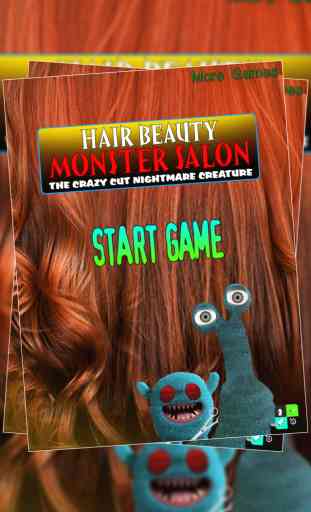 Hair Beauty Monster Salon : couper les cheveux d’un monstre poilus dans un cauchemar - gold 1