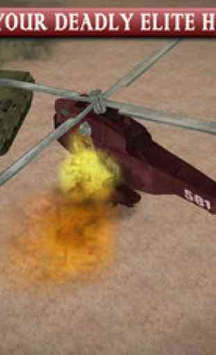 Hélicoptère VS Tank - Première ligne Cobra Apache cuirassé jeu de guerre Simulator 2