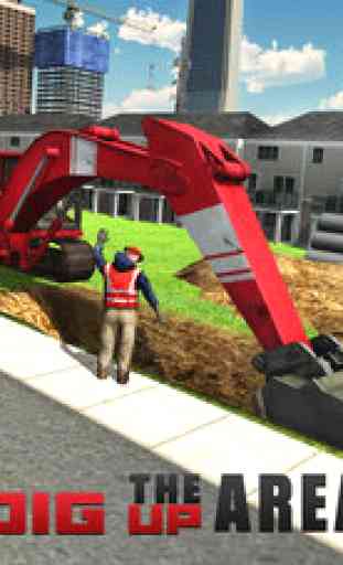 Lourd Pelle Grue Simulator 3D - Un défi de chauffeur de camion PRO de construction 4