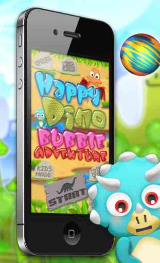 Bonne Dino Bubble Adventure - Jeu d'enfants! 3