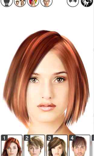 Hairstyle Magic Mirror Change your look Lite 1