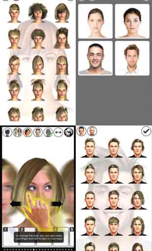 Hairstyle Magic Mirror Change your look Lite 2