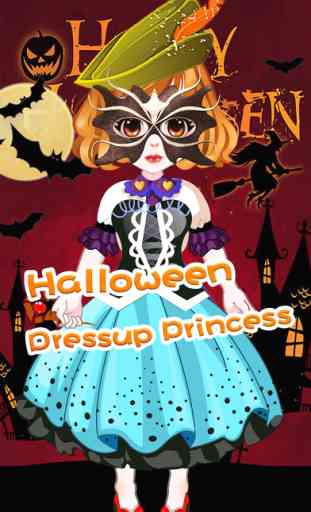 Halloween Dressup Princess - Make up jeu 4