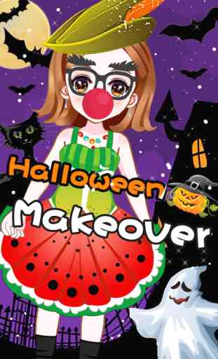 Halloween Makeover - Dress Beauté up Salon 4