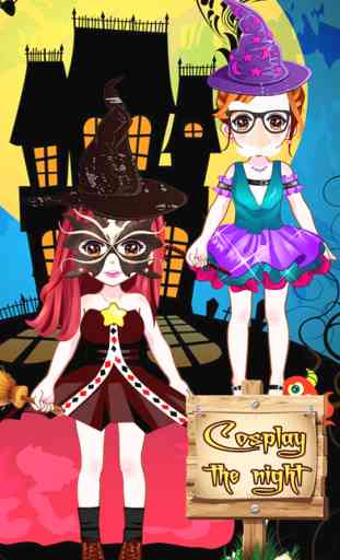 Halloween Party Mode-Dress Up jeu pour les enfants 2
