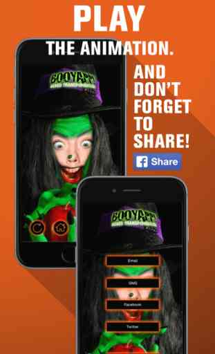 Halloween Photo Booth : Ghost Freaky Visage Selfie Prank 3