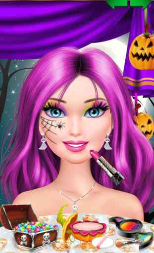 Halloween Salon – jeux de filles 3