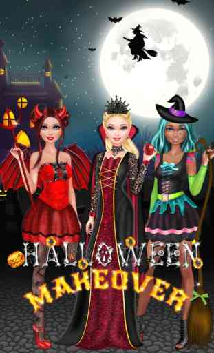Halloween Salon: jeux de filles 1