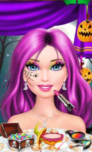 Halloween Salon: jeux de filles 3