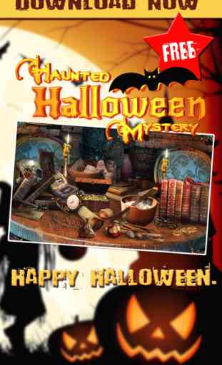 Haunted Halloween Mystery - Objets cachés - gratuit 1