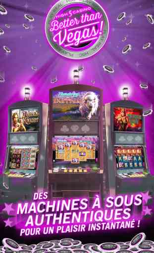 High 5 Casino: Machines à sous de LAS VEGAS! 1