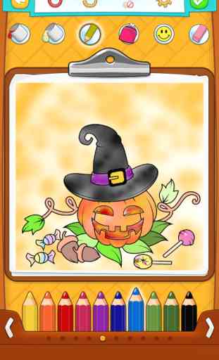 Jeux de Coloriage Halloween - Dessins à Colorier: Coloriages Sorcière 2
