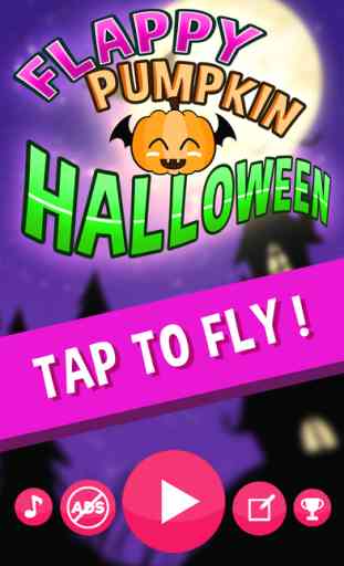 Les chauves-souris citrouille d'Halloween - Flying 1