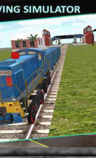 Lourd train Driving Simulator: moteur 3D Parking 1