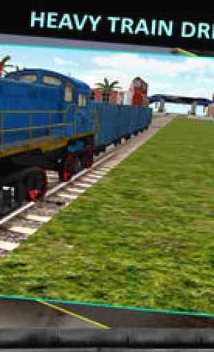 Lourd train Driving Simulator: moteur 3D Parking 2