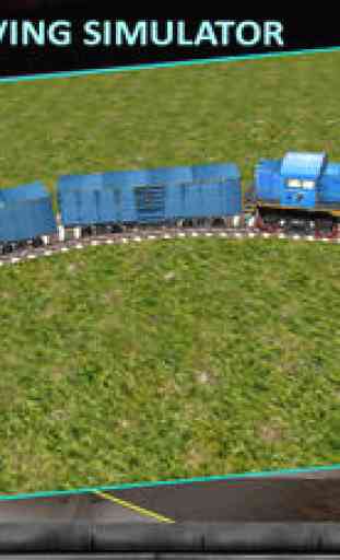 Lourd train Driving Simulator: moteur 3D Parking 3