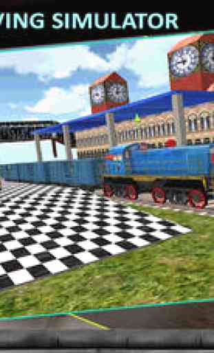 Lourd train Driving Simulator: moteur 3D Parking 4