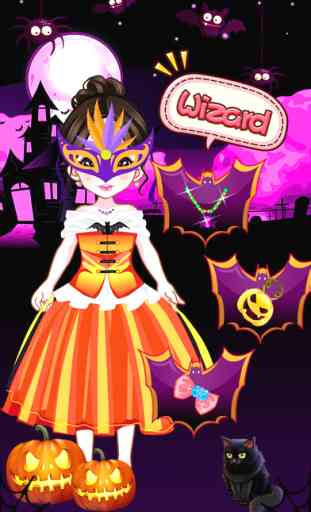 Maquillage Halloween - Habille jeu pour les enfant 3